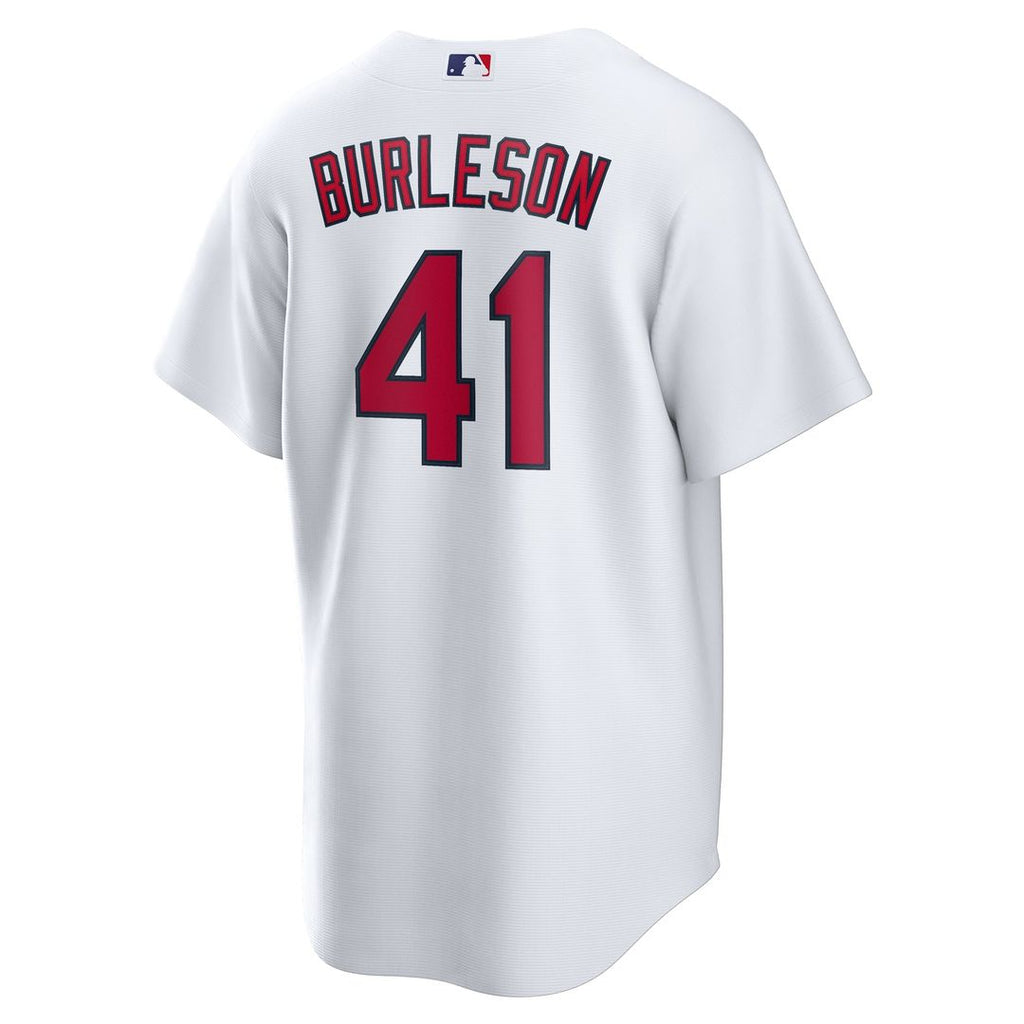 St. Louis Cardinals Alec Burleson Nike White Home Replica Jersey product image 3, provided for visual reference and product