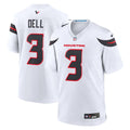 Houston Texans Tank Dell Nike White Game Jersey product image 1, provided for visual reference and product detail review