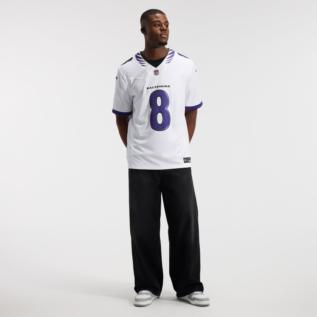 Baltimore Ravens Lamar Jackson Nike Purple Team Vapor F.U.S.E. Stitched Limited Jersey product image 27, provided for visual