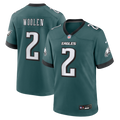 Philadelphia Eagles Tariq Woolen Nike Midnight Green Team Game Jersey product image 1, provided for visual reference and