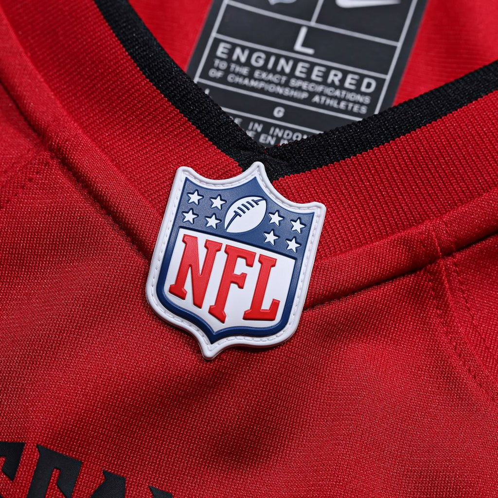 Tampa Bay Buccaneers Chris Godwin Nike Red Game Player Jersey product image 4, provided for visual reference and product
