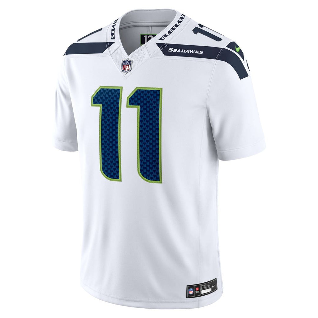 Seattle Seahawks Jaxon Smith-Njigba Nike College Navy Team Vapor F.U.S.E. Stitched Limited Jersey product image 11, provided