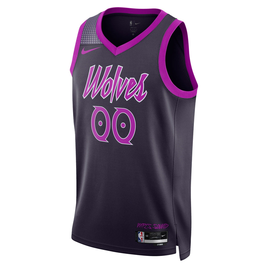 Nike Minnesota Timberwolves 2025/26 City Edition Swingman Jersey - Custom - Unisex product image 3, provided for visual