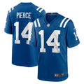 Indianapolis Colts Alec Pierce Nike Royal Player Game Jersey product image 1, provided for visual reference and product
