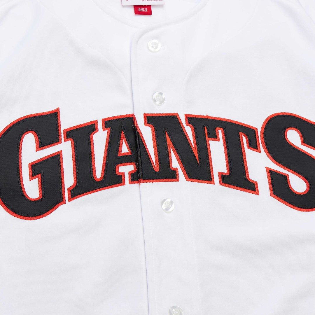 San Francisco Giants Will Clark Mitchell & Ness White Cooperstown Collection 1989 Authentic Jersey product image 4, provided
