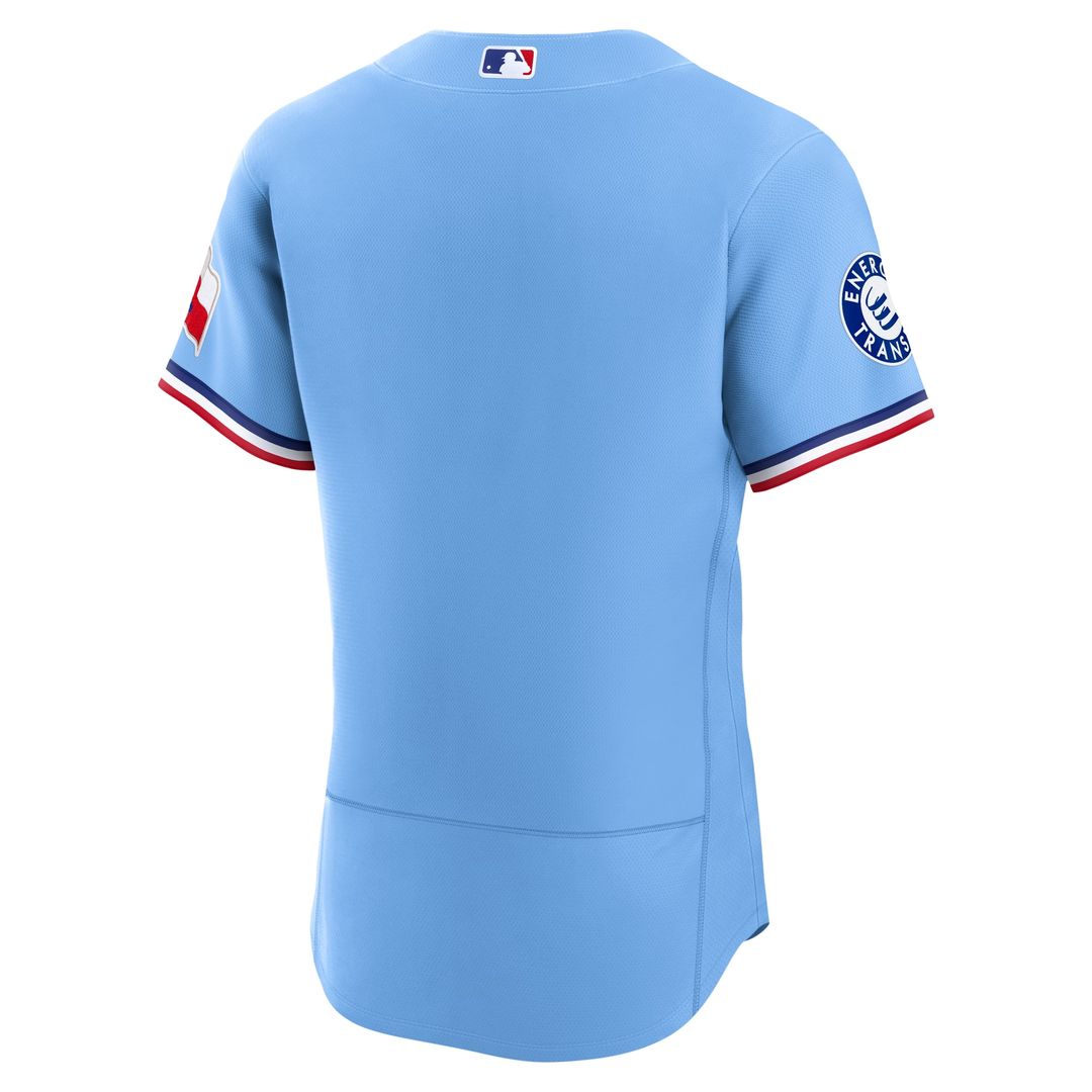 Texas Rangers Nike White Home Sponsor Patch Authentic Jersey product image 9, provided for visual reference and product