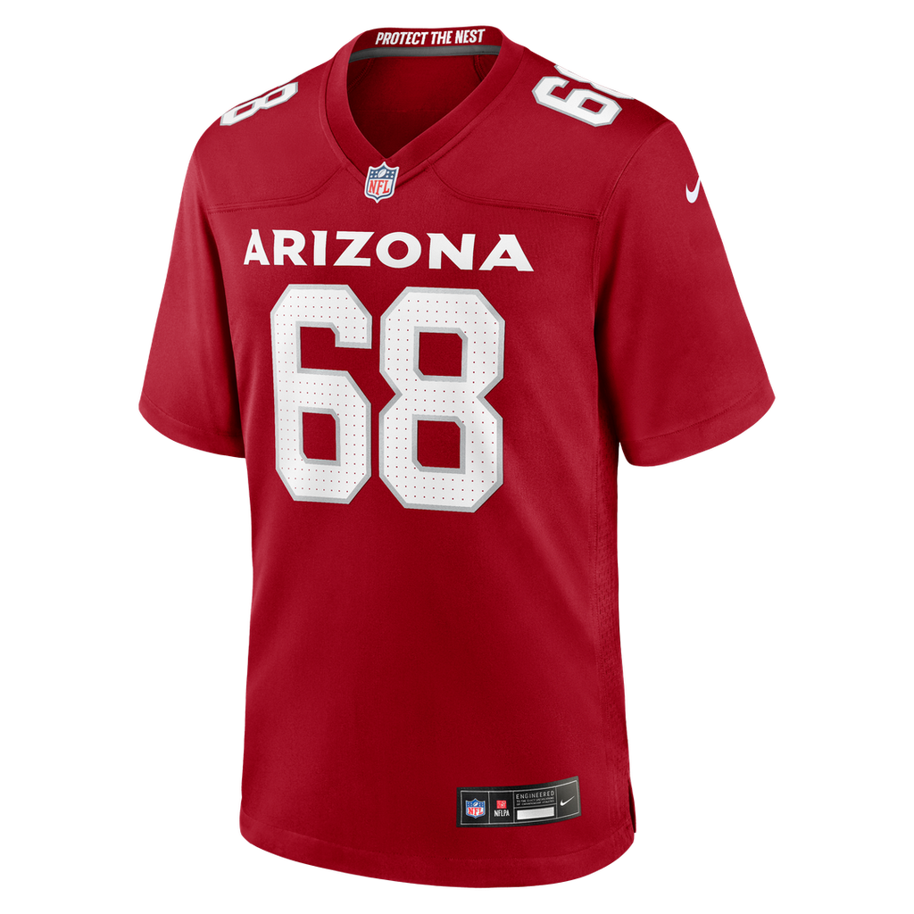 Arizona Cardinals Kelvin Beachum Nike Cardinal Team Game Jersey product image 2, provided for visual reference and product
