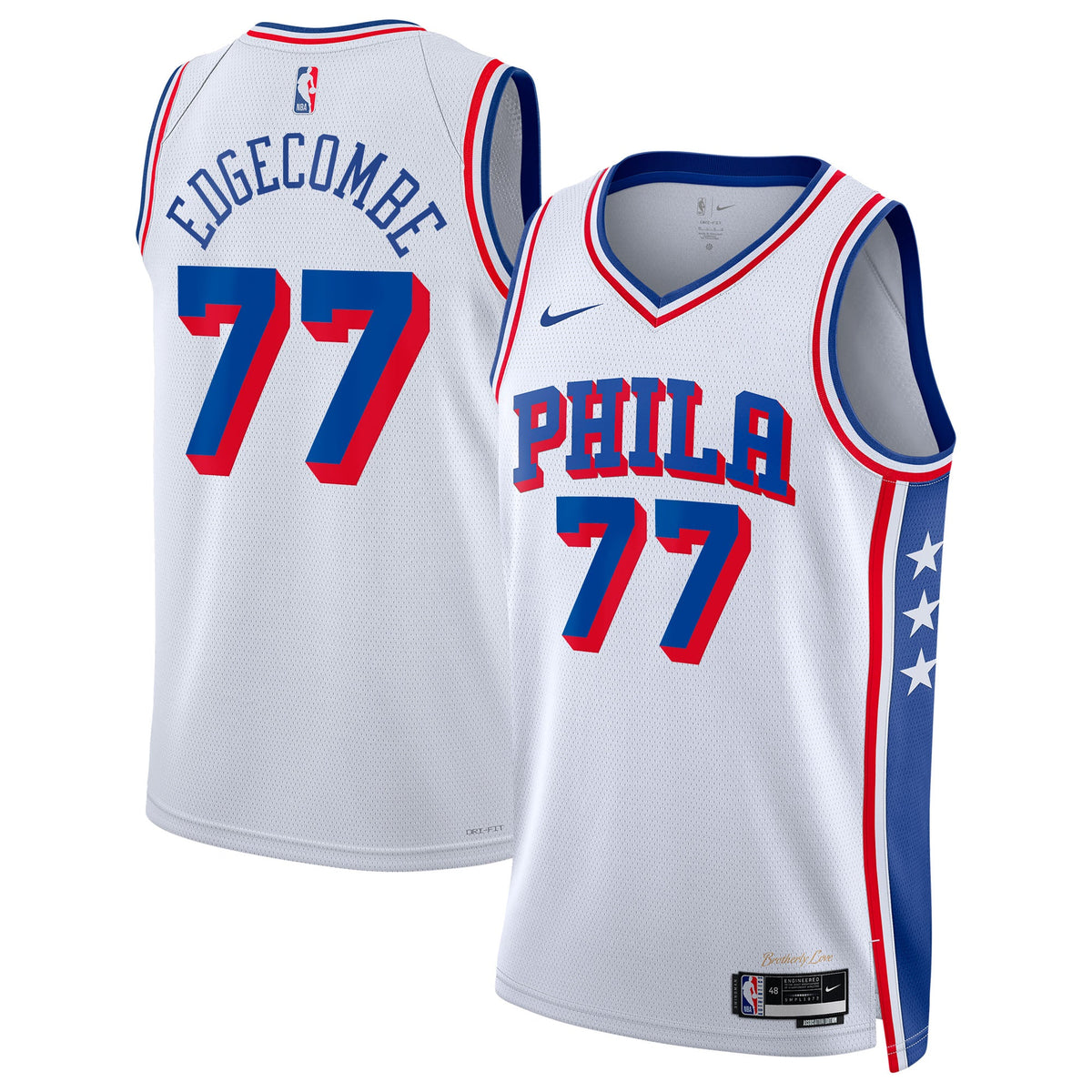 Philadelphia 76ers Nike Association Edition Swingman Jersey product image 2