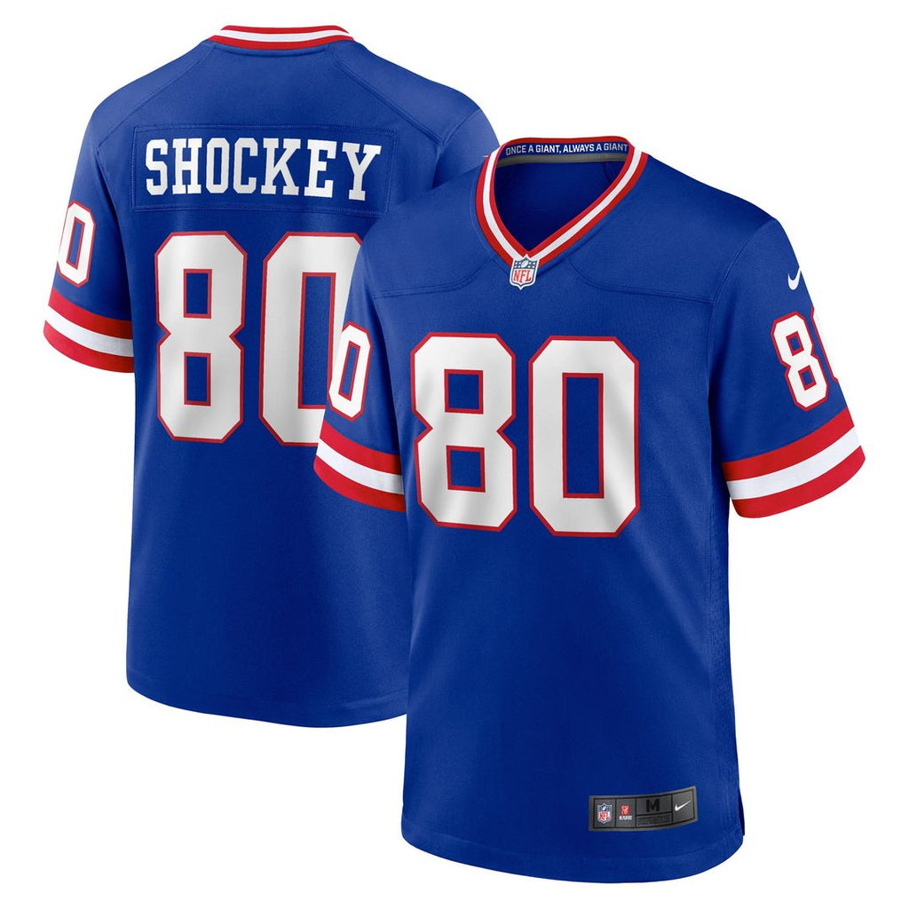 New York Giants Jeremy Shockey Nike Royal Retired Player Alternate Game Jersey product image 1, provided for visual