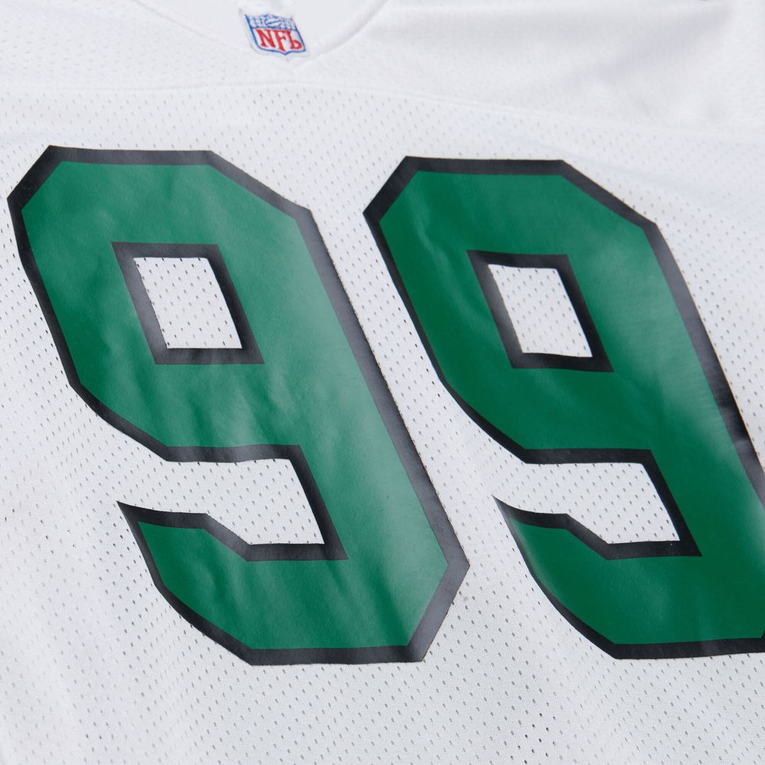 Philadelphia Eagles Jerome Brown Mitchell & Ness White 1991 Authentic Throwback Retired Player Jersey product image 5,