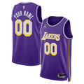 Los Angeles Lakers Jordan Statement Jersey - Custom - Unisex product image 1, provided for visual reference and product