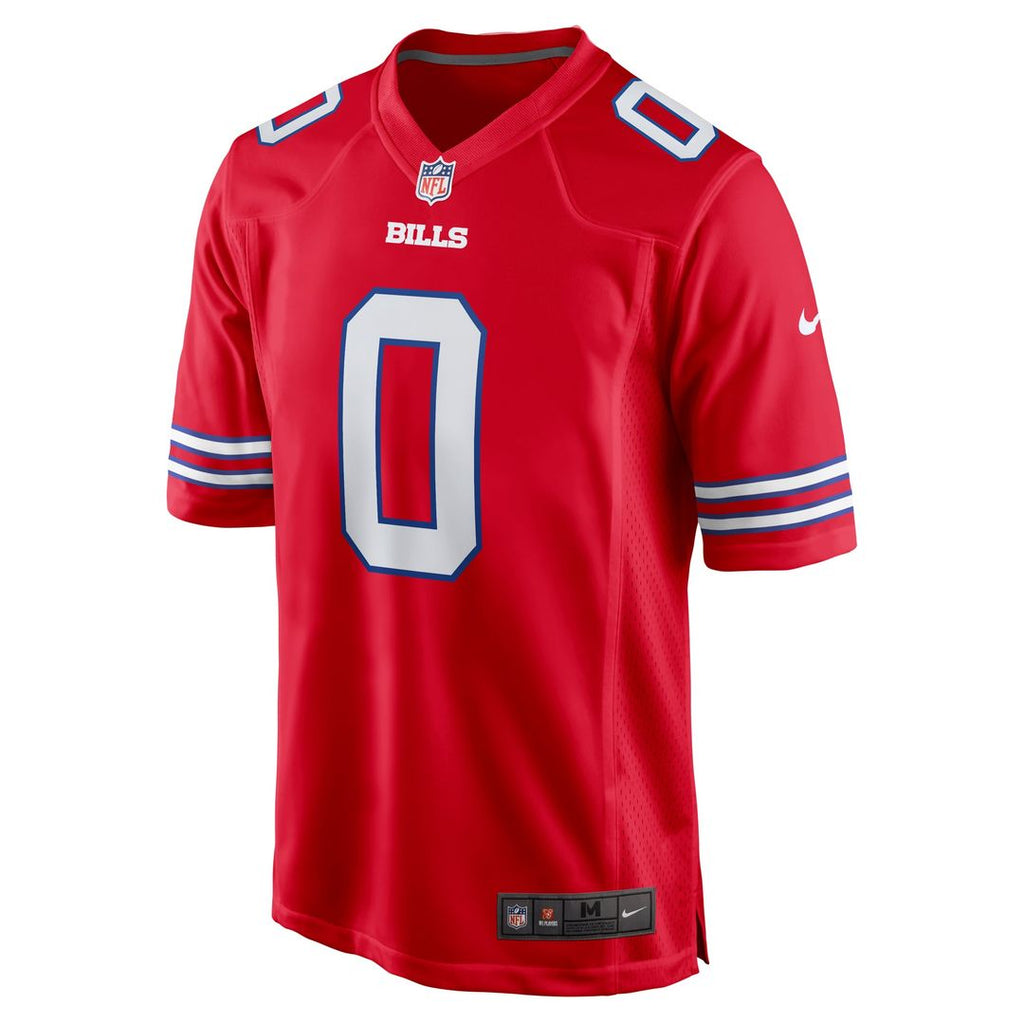 Buffalo Bills Keon Coleman Nike Red Alternate Game Jersey product image 2, provided for visual reference and product detail