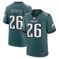 Philadelphia Eagles Saquon Barkley Nike Midnight Green Team Game Jersey product image 1, provided for visual reference and