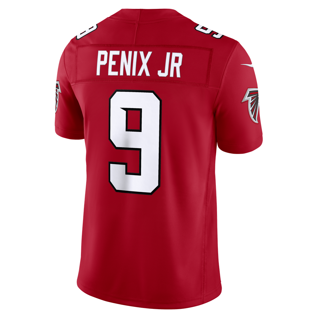 Atlanta Falcons Michael Penix Jr. Nike White Vapor F.U.S.E. Stitched Limited Jersey product image 22, provided for visual