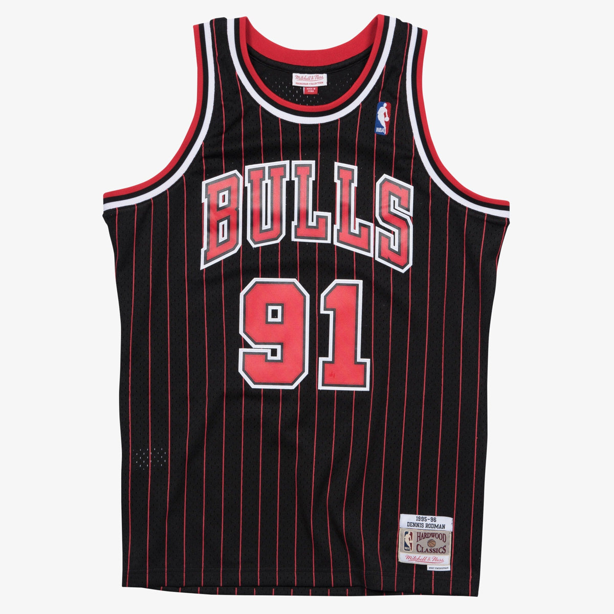 Chicago Bulls Mitchell & Ness Swingman Jersey Alternate Dennis Rodman 1995-96 product image 1, provided for visual reference
