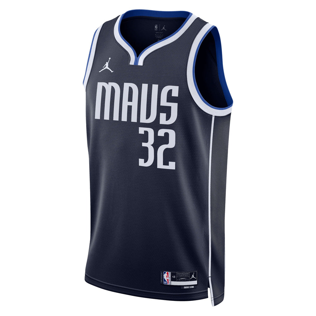 Dallas Mavericks Jordan Brand Statement Edition Swingman Jersey NBA 2025 First Round Draft Pick - Navy - Cooper Flagg -