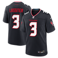 Houston Texans Kamari Lassiter Nike Navy Team Game Jersey product image 1, provided for visual reference and product detail