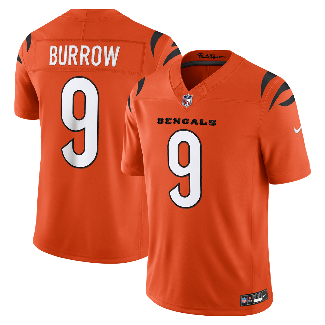 Cincinnati Bengals Joe Burrow Nike White Vapor F.U.S.E. Stitched Limited Jersey product image 20, provided for visual