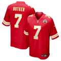 Kansas City Chiefs Harrison Butker Nike Red Game Jersey product image 1, provided for visual reference and product detail