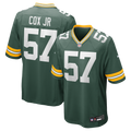 Green Bay Packers Brenton Cox Jr. Nike Green Game Jersey product image 1, provided for visual reference and product detail