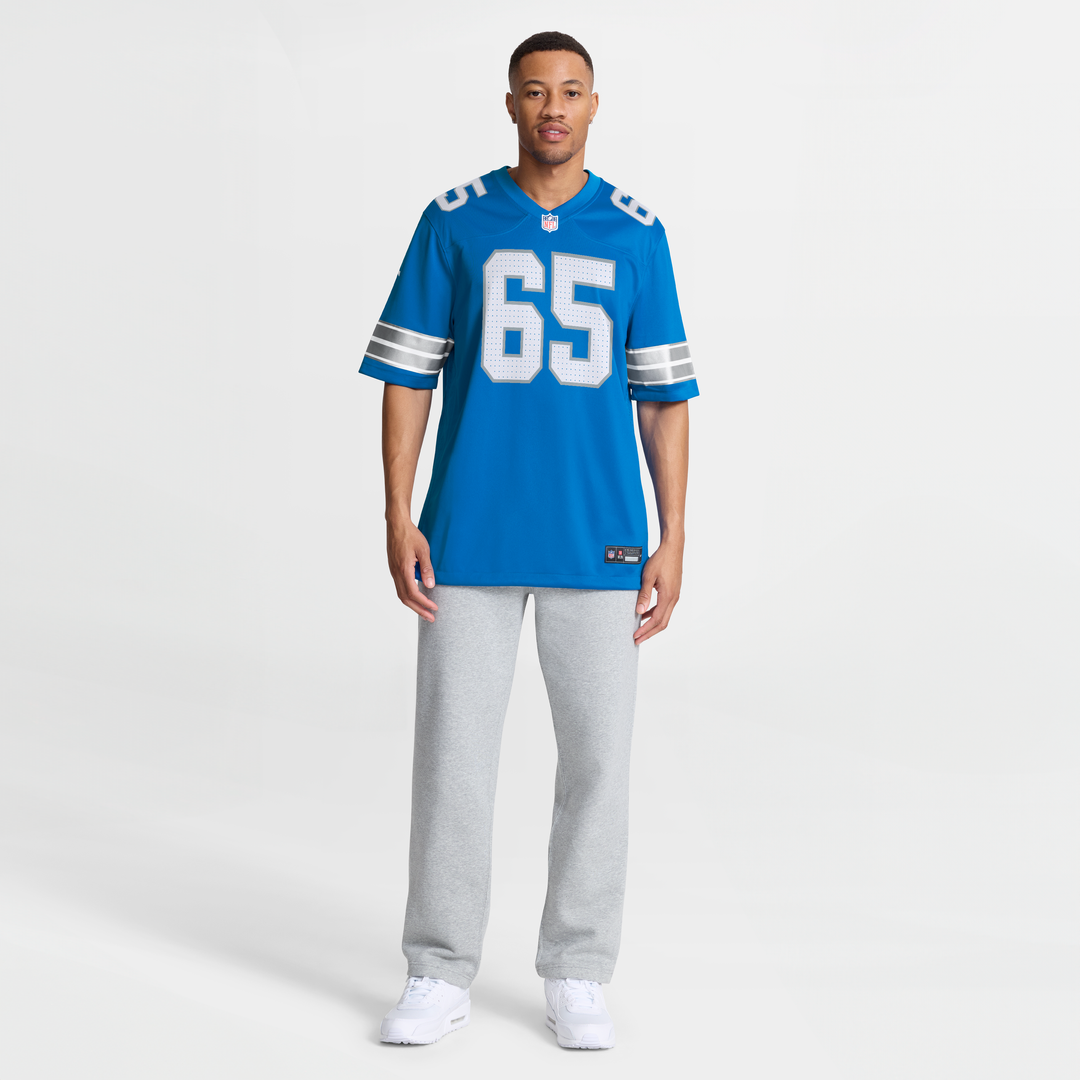 Detroit Lions Seth McLaughlin Nike Blue Team Game Jersey product image 4, provided for visual reference and product detail
