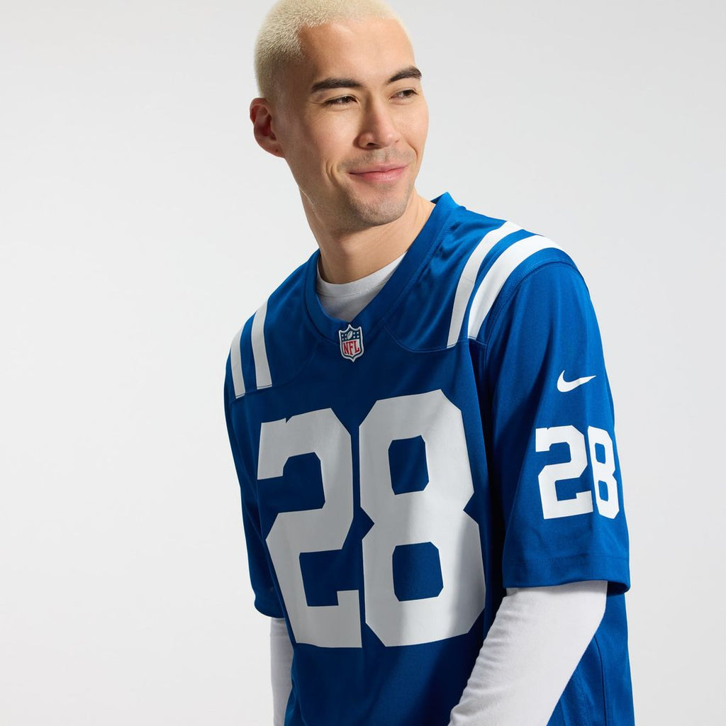 Indianapolis Colts Jonathan Taylor Nike Royal Player Game Jersey product image 10, provided for visual reference and product