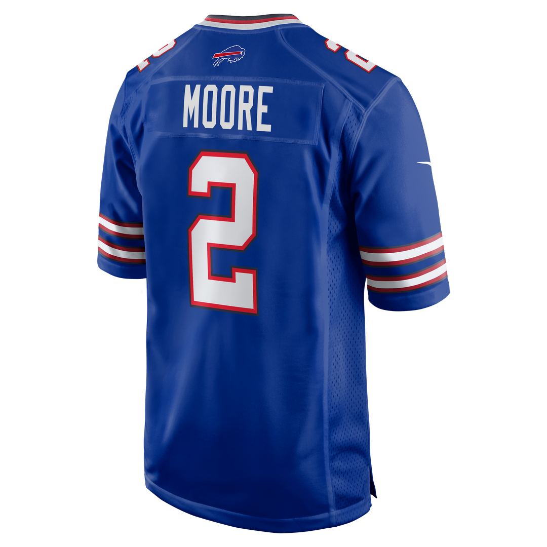 Buffalo Bills D.J. Moore Nike Royal Game Jersey product image 3, provided for visual reference and product detail review