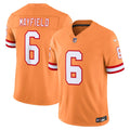 Tampa Bay Buccaneers Baker Mayfield Nike Creamsicle Alternate Vapor F.U.S.E. Stitched Limited Jersey product image 1,