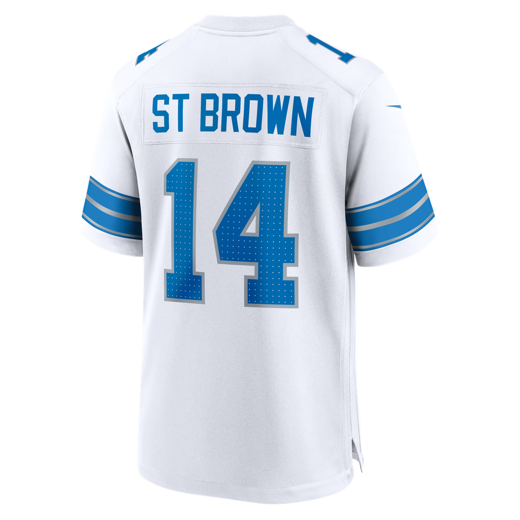 Detroit Lions Amon-Ra St. Brown Nike Black 2nd Alternate Game Jersey product image 29, provided for visual reference and
