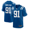 Indianapolis Colts JT Tuimoloau Nike Royal Team Game Jersey product image 1, provided for visual reference and product
