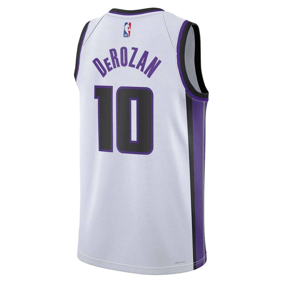 Sacramento Kings Nike Association Edition Swingman Jersey - White - DeMar DeRozan - Unisex product image 4, provided for