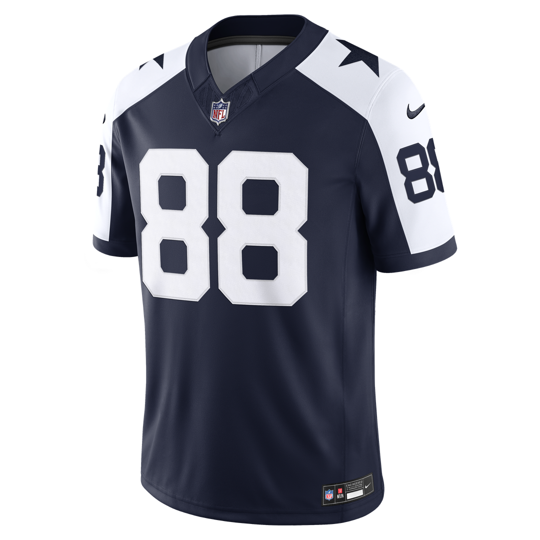 Dallas Cowboys CeeDee Lamb Nike Navy Alternate Vapor F.U.S.E. Stitched Limited Jersey product image 2, provided for visual