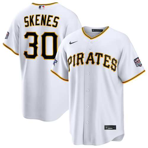 2026 All-Star Game Pittsburgh Pirates Paul Skenes Nike White Replica Jersey product image 1, provided for visual reference