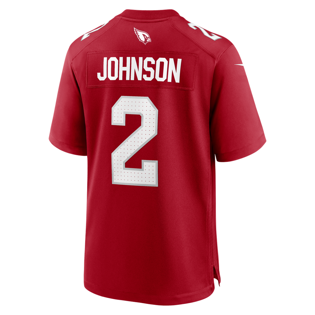Arizona Cardinals Will Johnson Nike Cardinal Team Game Jersey product image 3, provided for visual reference and product