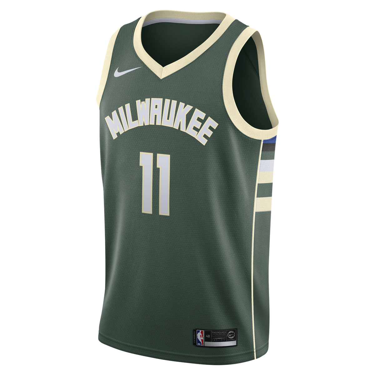 Milwaukee Bucks Nike Icon Edition Swingman Jersey - Hunter product image 3