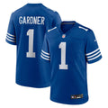 Indianapolis Colts Ahmad Sauce Gardner Nike Royal Alternate Game Jersey product image 1, provided for visual reference and