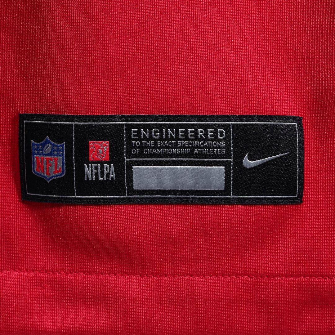 Tampa Bay Buccaneers Rakeem Nunez-Roches Nike Red Team Game Jersey product image 6, provided for visual reference and