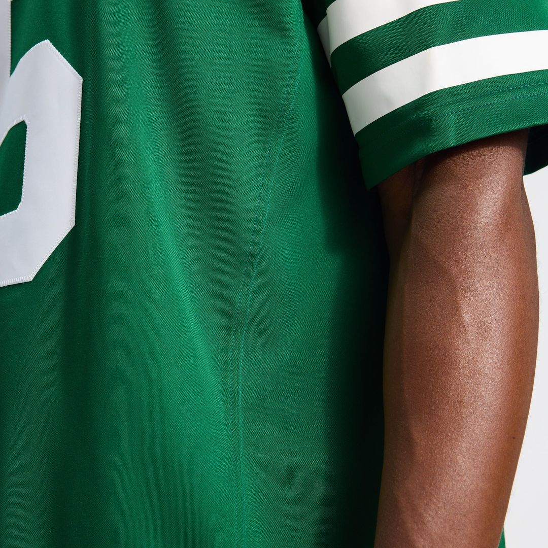 New York Jets Garrett Wilson Nike Legacy Green Team Vapor F.U.S.E. Stitched Limited Jersey product image 13, provided for