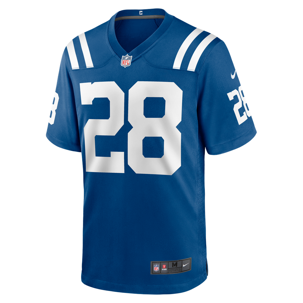 Indianapolis Colts Jonathan Taylor Nike Royal Player Game Jersey product image 6, provided for visual reference and product