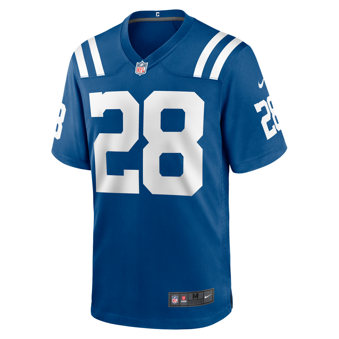 Indianapolis Colts Jonathan Taylor Nike Royal Player Game Jersey product image 6, provided for visual reference and product