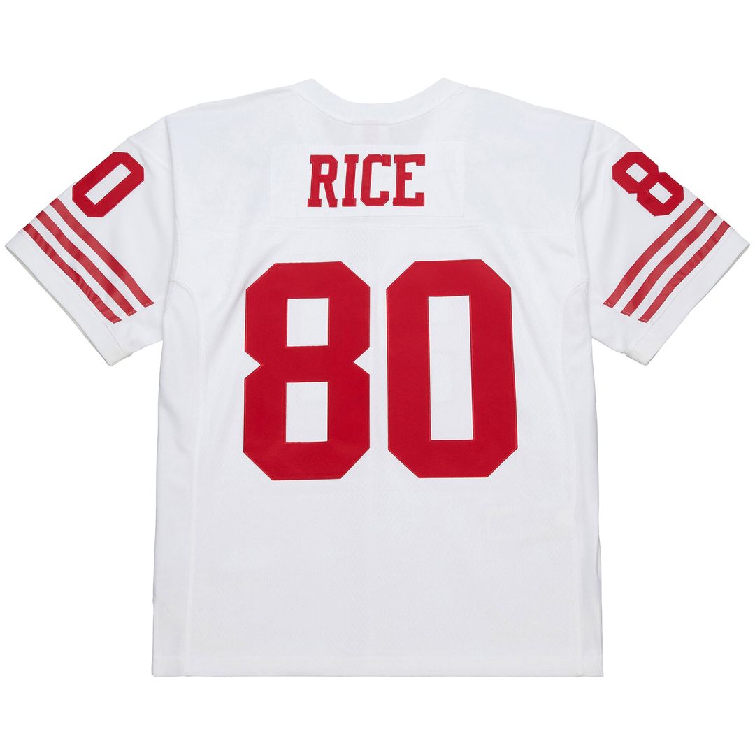 San Francisco 49ers Jerry Rice Mitchell & Ness White 1994 Legacy Replica Jersey product image 3, provided for visual