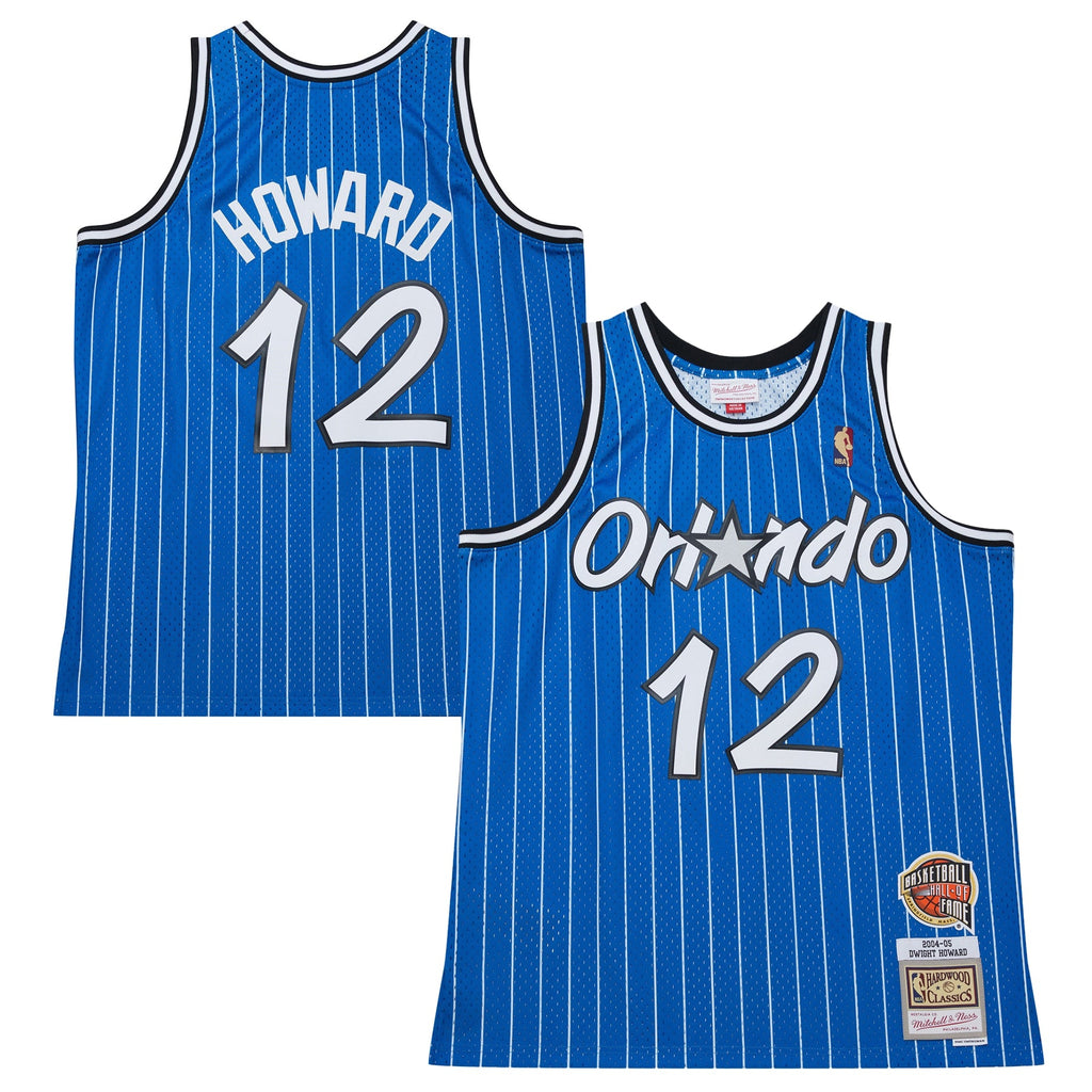 Dwight Howard Blue Orlando Magic 2004/05 Hardwood Classics Hall of Fame Swingman Jersey product image 1, provided for visual