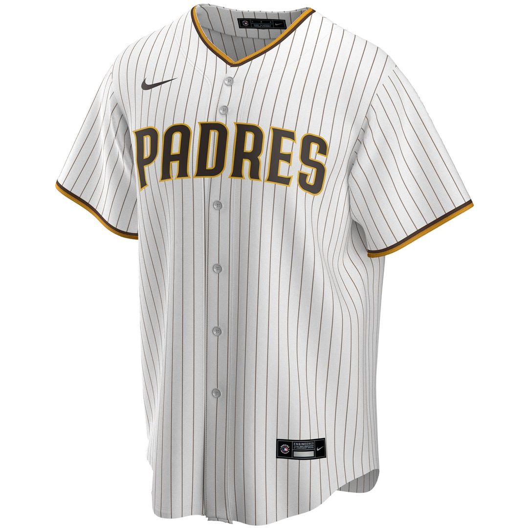 San Diego Padres Manny Machado Nike White Home Replica Player Jersey product image 2, provided for visual reference and