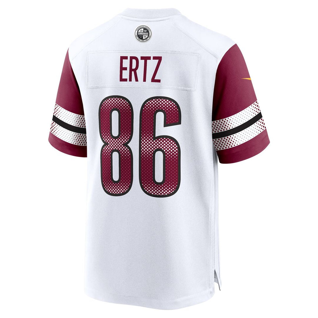 Washington Commanders Zach Ertz Nike White Game Jersey product image 3, provided for visual reference and product detail