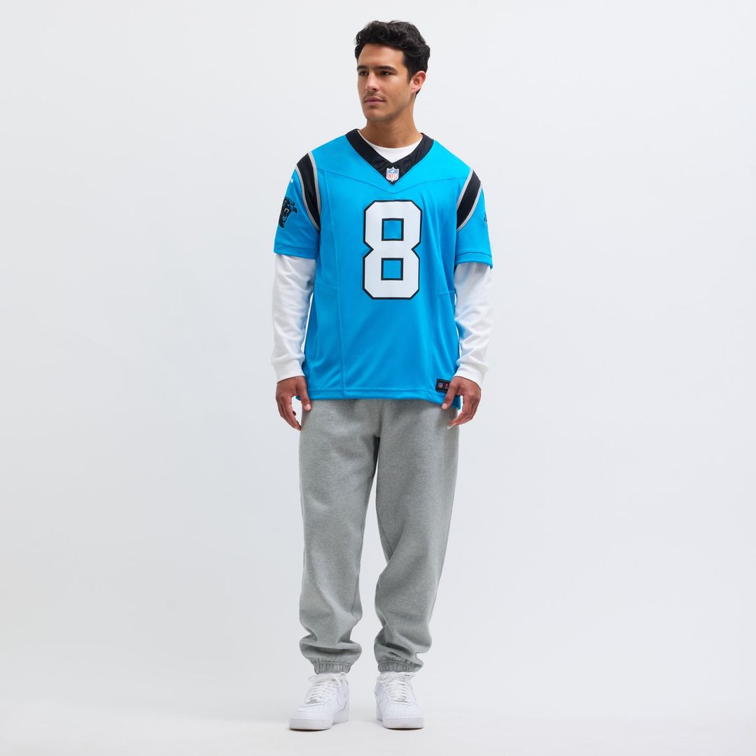 Carolina Panthers Jaycee Horn Nike Blue Vapor F.U.S.E. Limited Jersey product image 6, provided for visual reference and