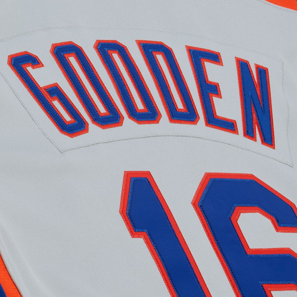 New York Mets Dwight Gooden Mitchell & Ness White 1986 Authentic Jersey product image 8, provided for visual reference and