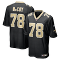 New Orleans Saints Erik Mccoy Nike Black Game Jersey product image 1, provided for visual reference and product detail review