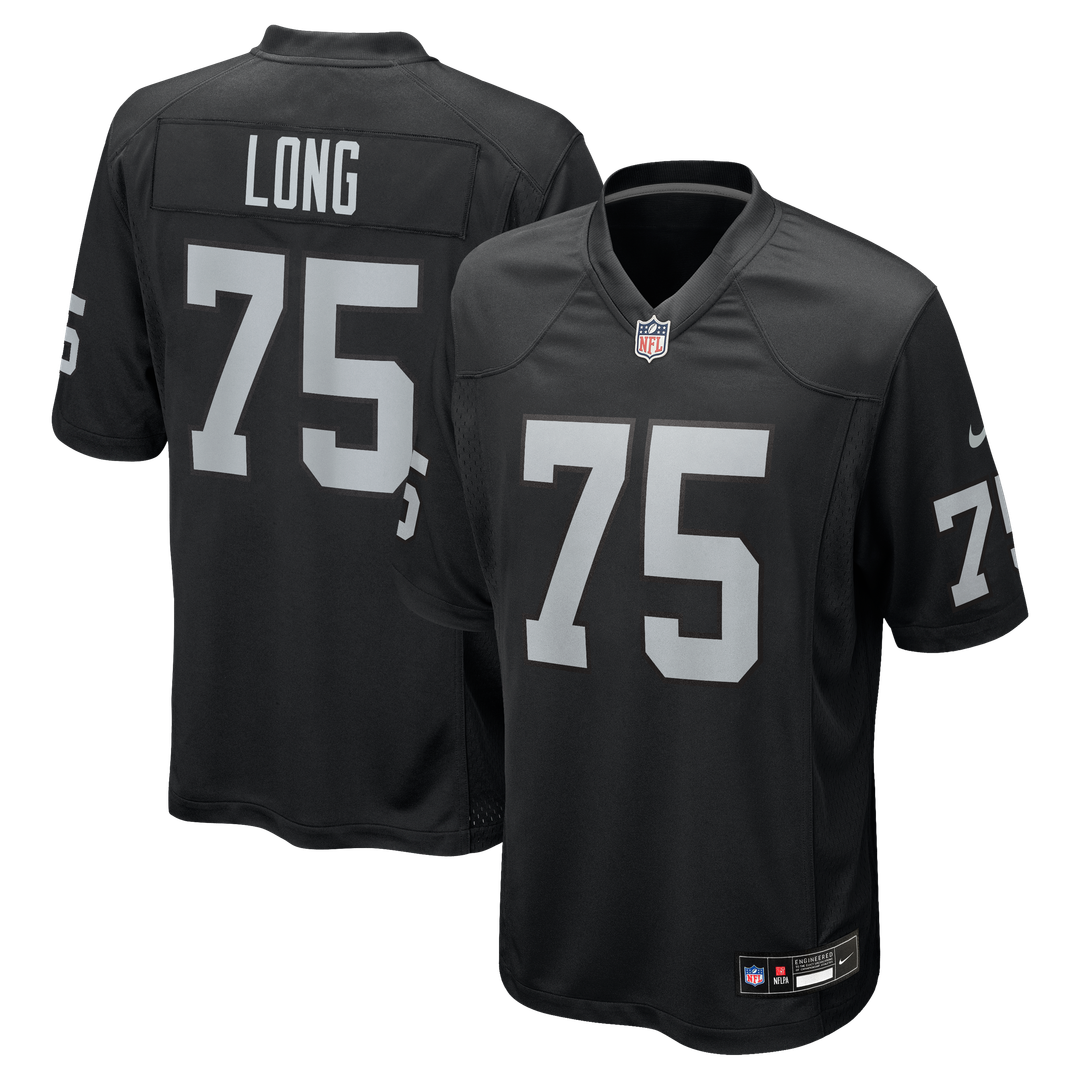 Las Vegas Raiders Howie Long Nike Black Game Retired Player Jersey product image 1, provided for visual reference and