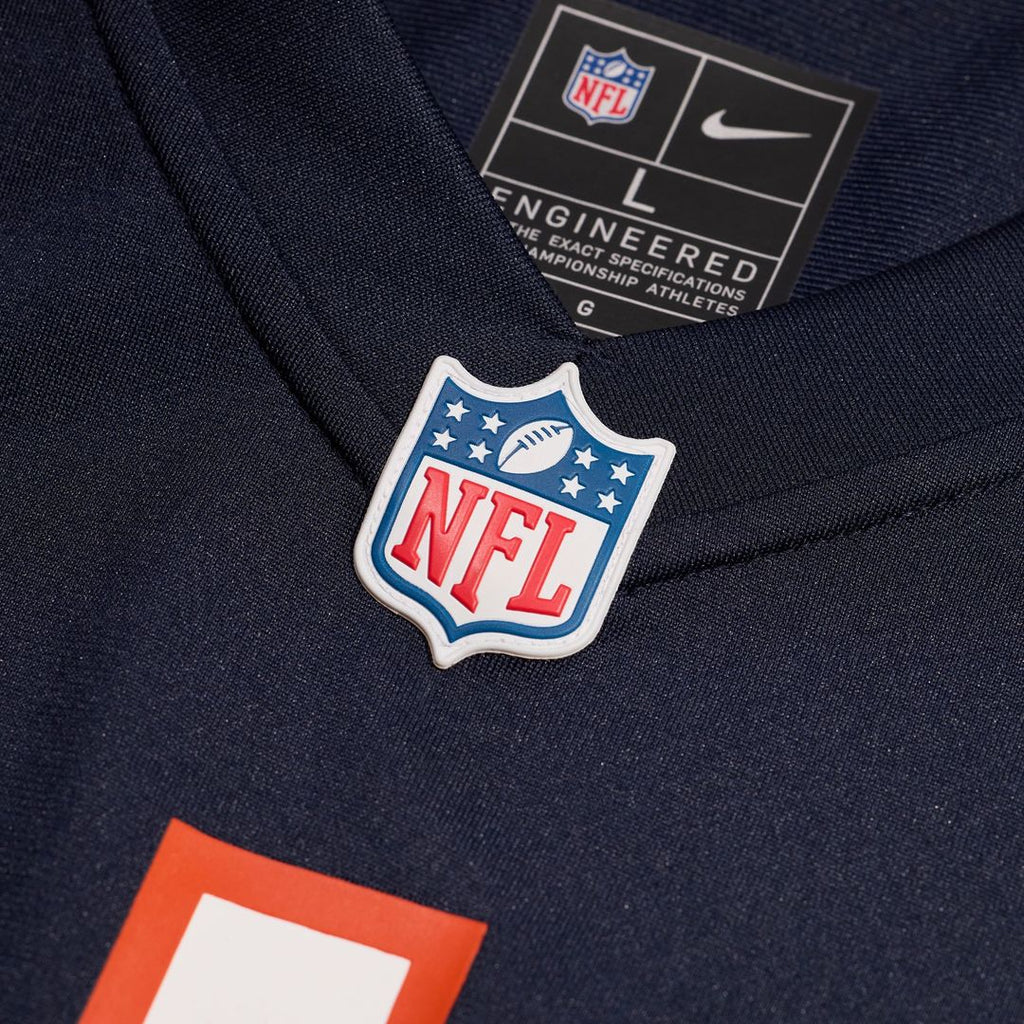 Chicago Bears Nick McCloud Nike Navy Team Game Jersey product image 4, provided for visual reference and product detail