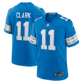Detroit Lions Damone Clark Nike Blue Team Game Jersey product image 1, provided for visual reference and product detail